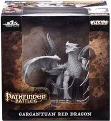 Gargantuan Red Dragon: Unpainted: 966W100820